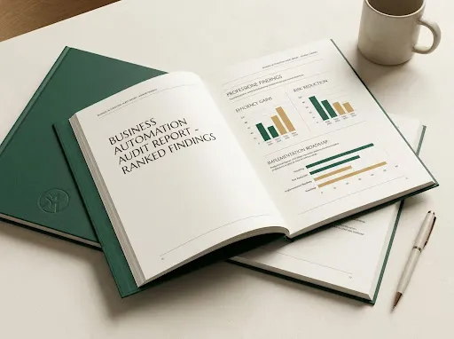 A ranked automation audit report